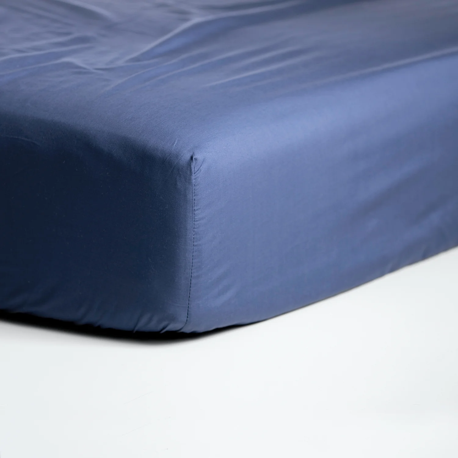 Hoeslaken katoen donkerblauw - Image 3