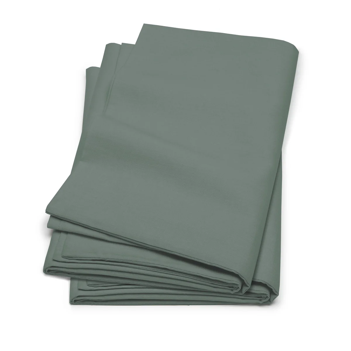 Weekend kussensloopset met rits katoen groen 80x80 - Image 2